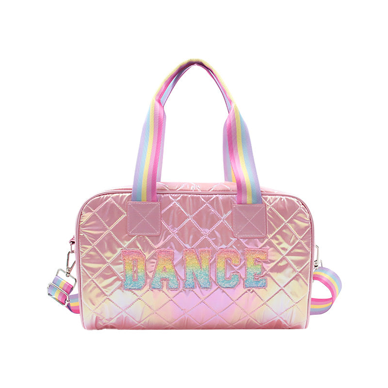 Varsity Dance Duffel Bag / Pastel