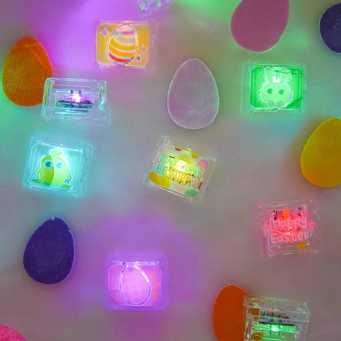 Glo Pals Light-Up Cubes - Easter Hoppy Day