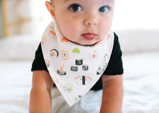 Copper Pearl Bandana Bib / Baja - Sushi
