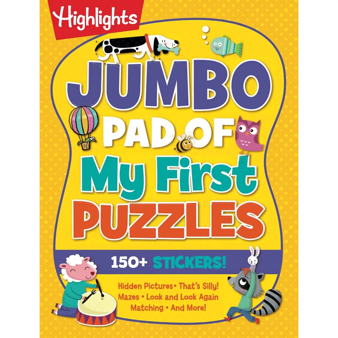 Jumbo Pad of My First Puzzles