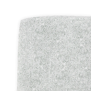 Little Unicorn Cotton Muslin Crib Sheet / Green Seed