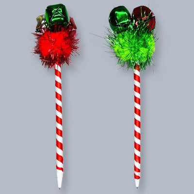 Jingle Bell Pens - Assorted