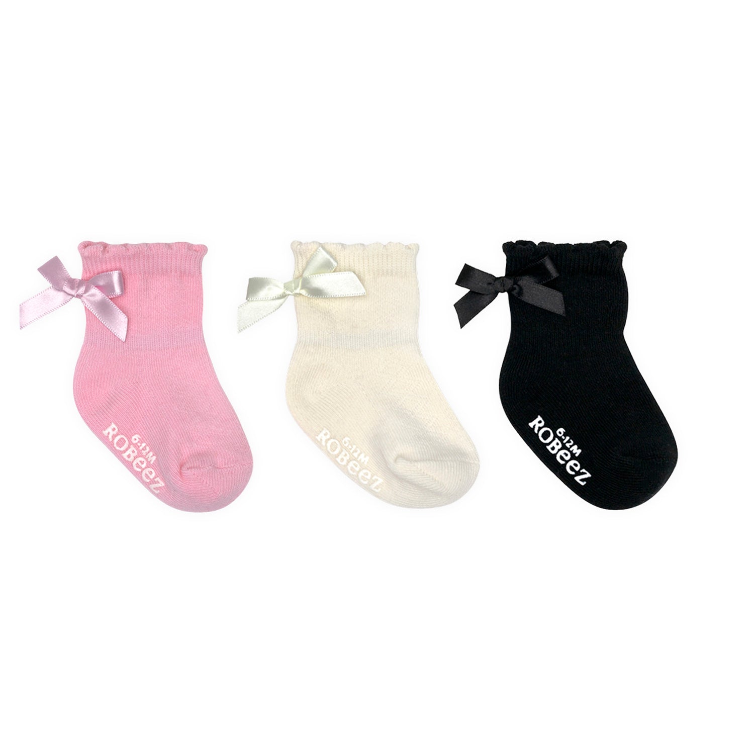 Robeez Socks 3-Pack / Girl - Sofia Classics