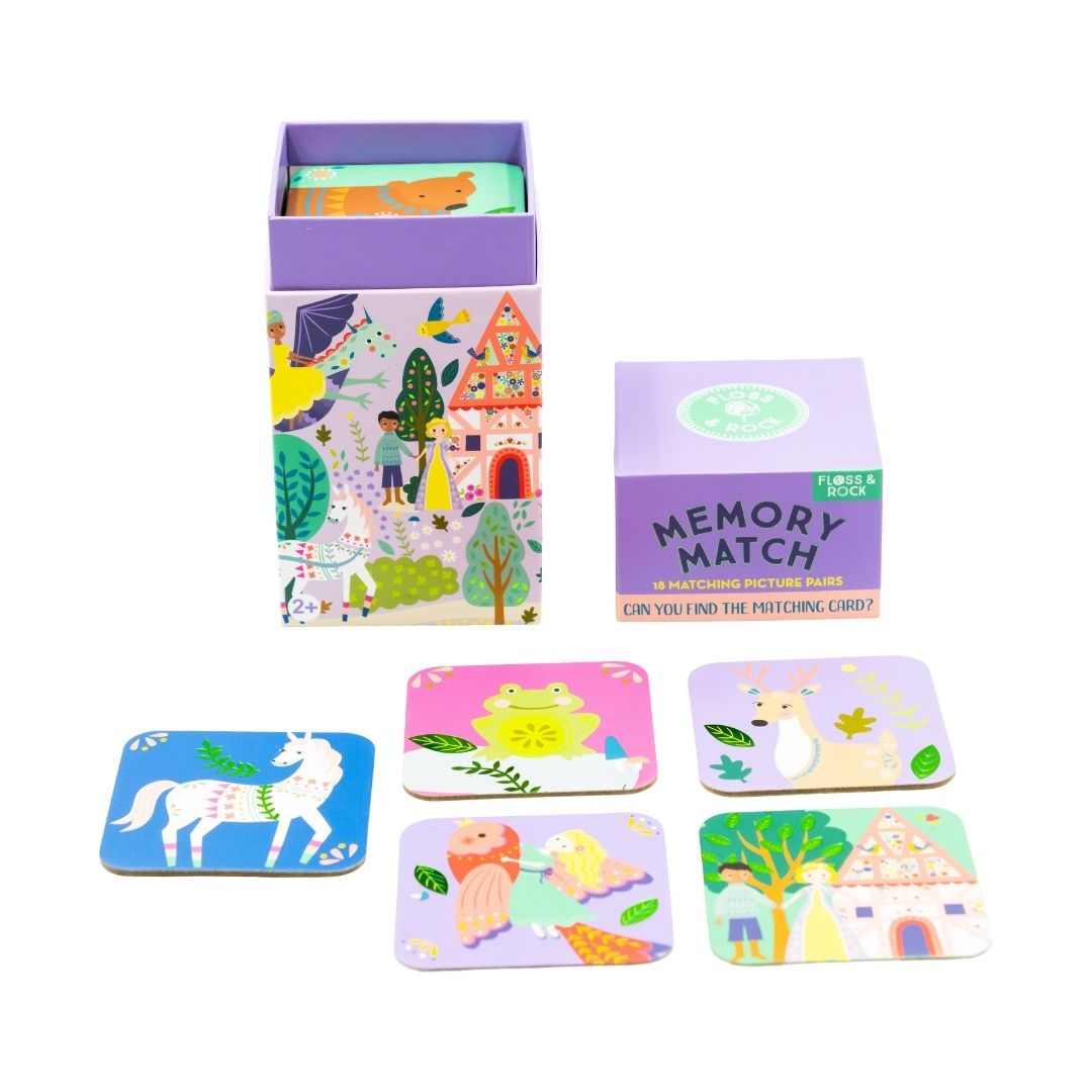 Floss & Rock Memory Match Game / Fairy Tale