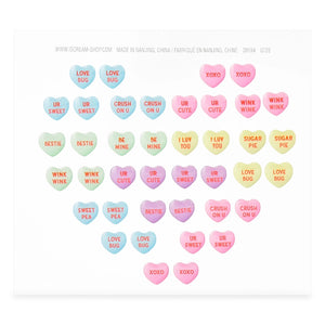 iScream Sweethearts Stick-On Earrings