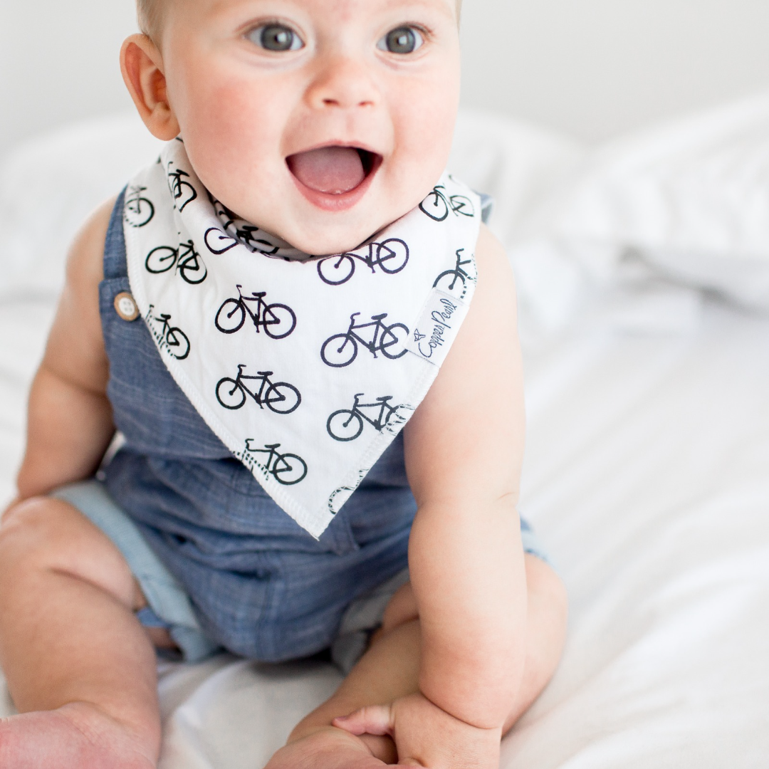 Copper Pearl Bandana Bibs / Cruise