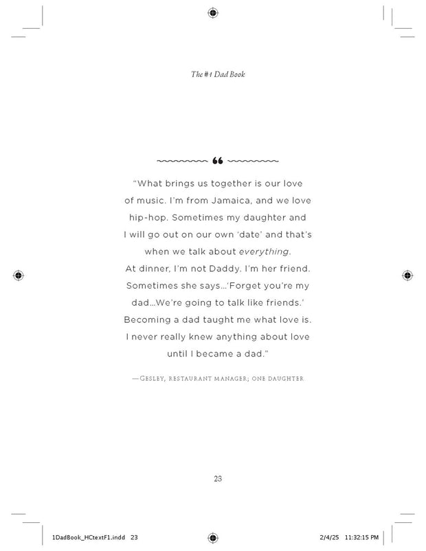 The #1 Dad Book