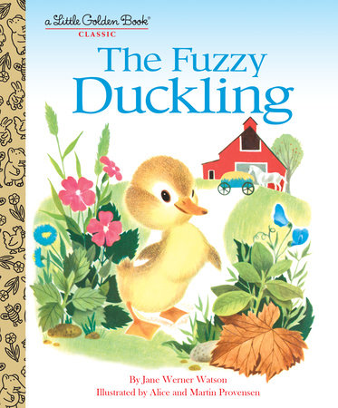 The Fuzzy Duckling Little Golden Book