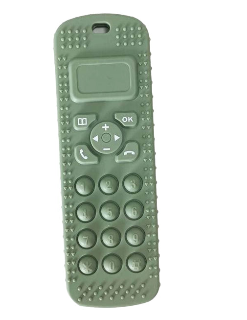 Silicone Telephone Pop-It Teether