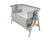 Venice Child California Dreaming Portable Bed Side Sleeper / Grey & Wood