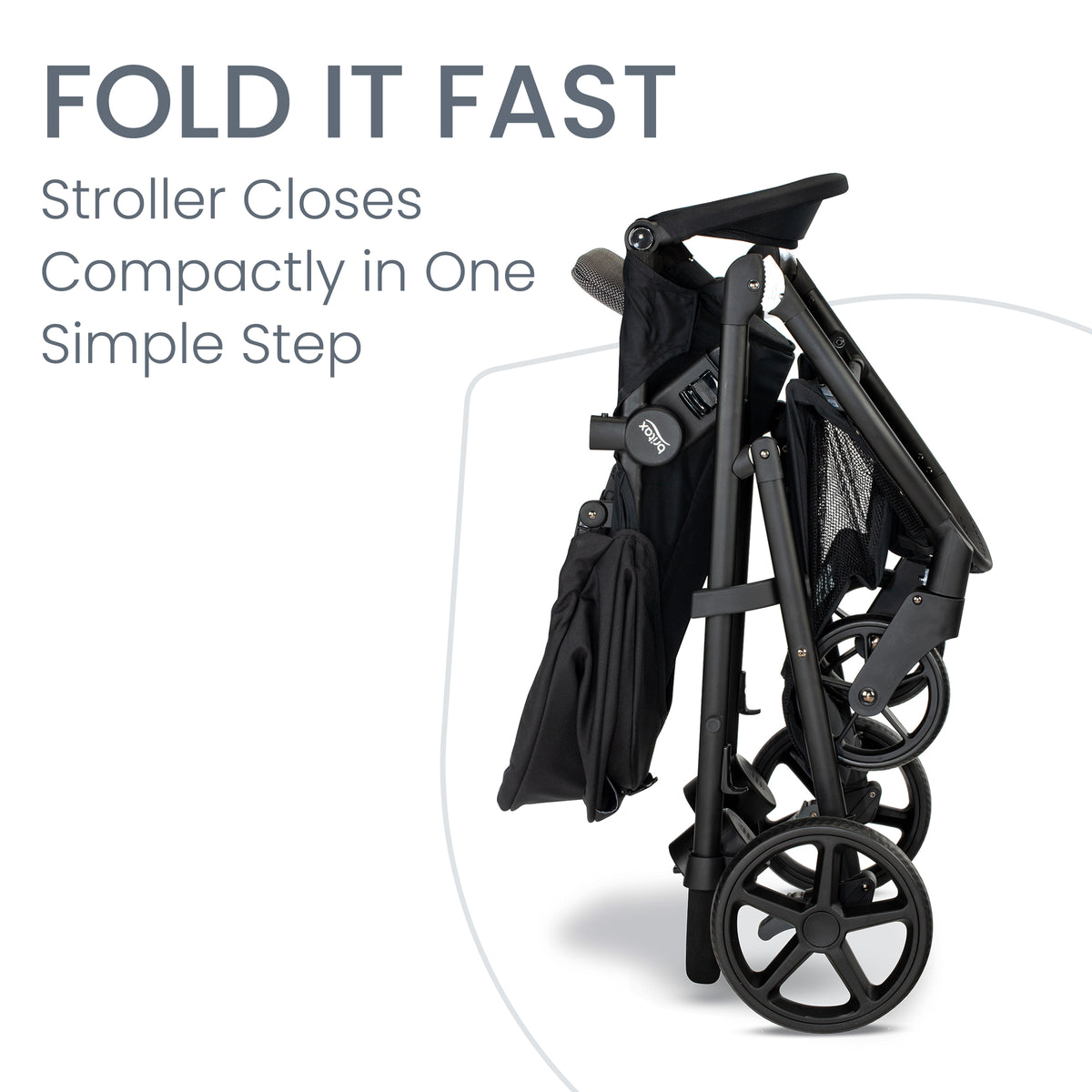 Britax Brook+ Modular Stroller - Graphite Onyx