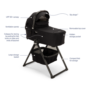 Nuna DEMI Next Bassinet + Stand