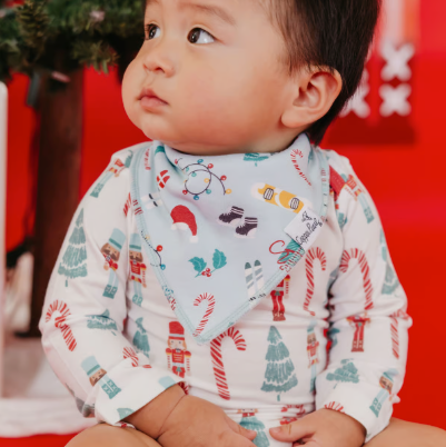 Copper Pearl Bandana Bib / Nicholas