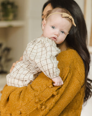 Quincy Mae Little Knot Headband / Golden