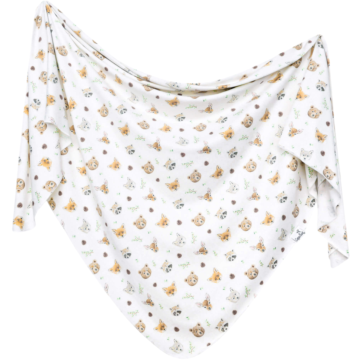 Copper Pearl Knit Swaddle Blanket / Wilder
