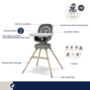 PRE-ORDER Maxi-Cosi Kindred Collection Kiskadee 360 Rotating Highchair