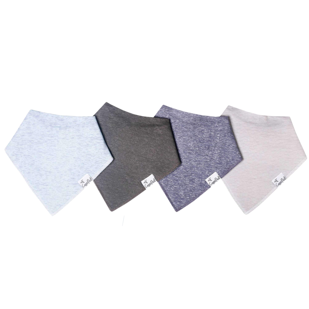 Copper Pearl Bandana Bib 4-Pack / Lennon
