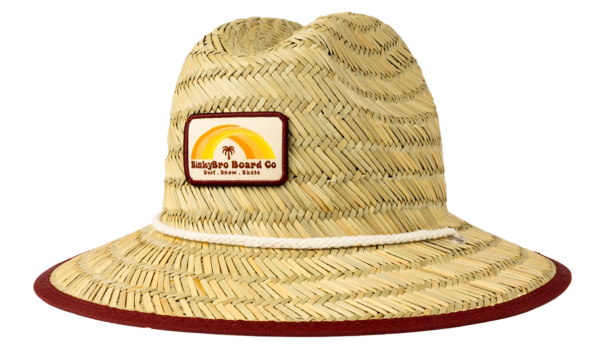 BinkyBro Kids Straw Sun Hat - Jules Barney Patrol