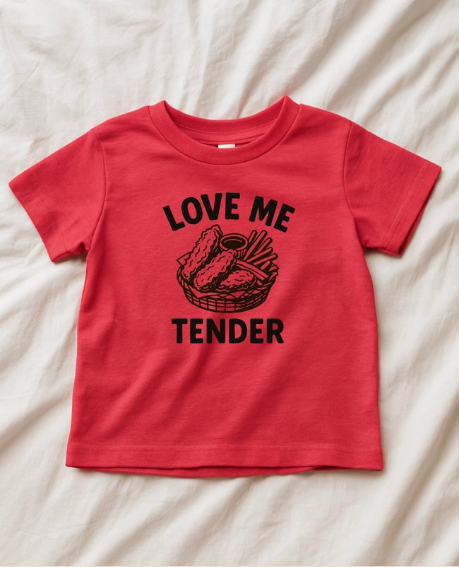 Love Me Tender Tee - Red