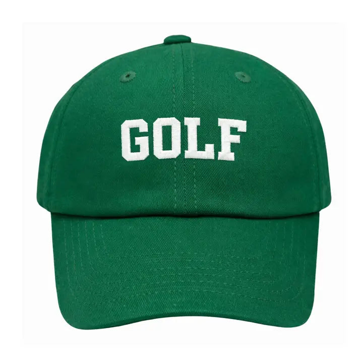 Golf Baseball Hat / Green