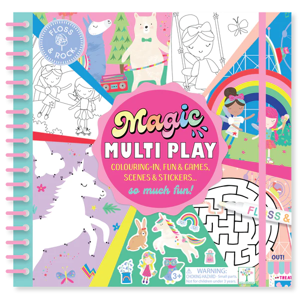 Floss & Rock Magic Multi-Play Activity Book / Rainbow Fairy