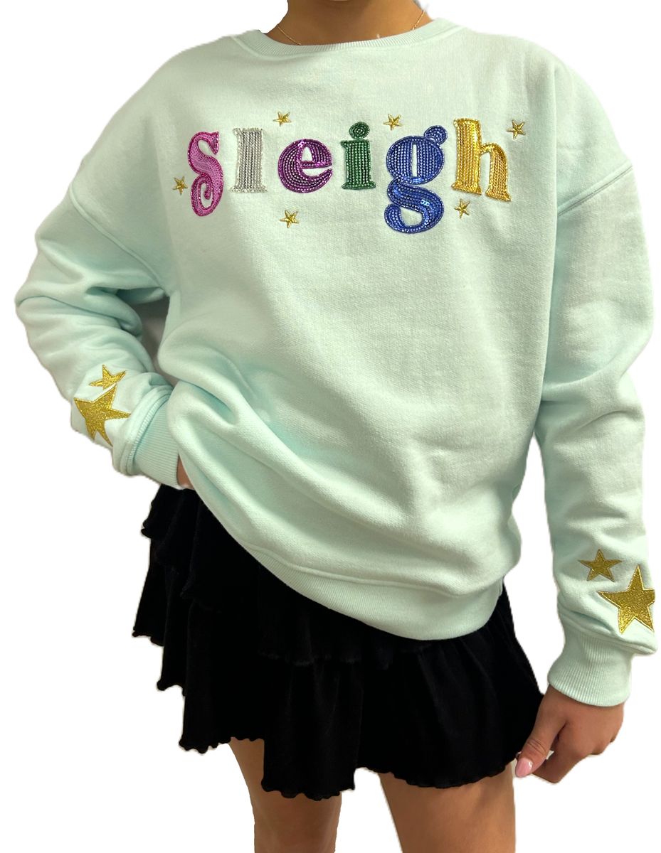 Sequin Sleigh Sweatshirt