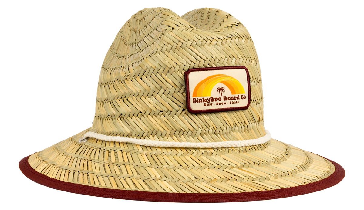 BinkyBro Kids Straw Sun Hat - Jules Barney Patrol