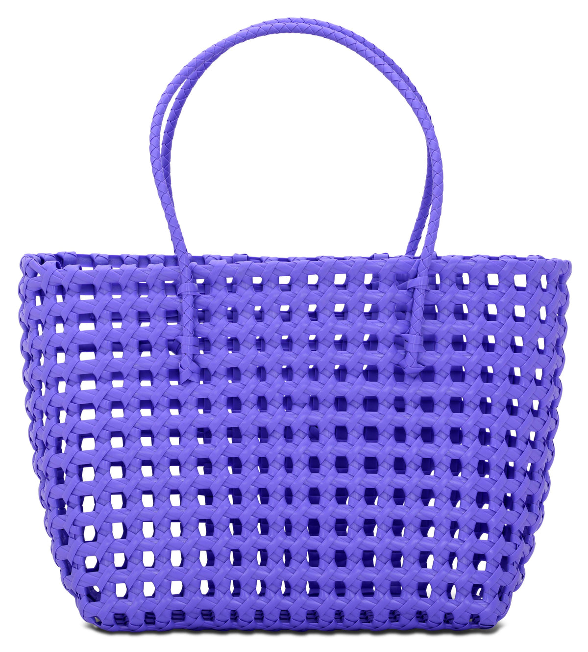 Woven Tote 9.5" - Purple