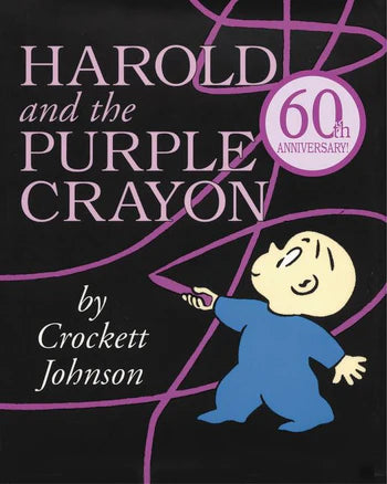 Harold and the Purple Crayon Book