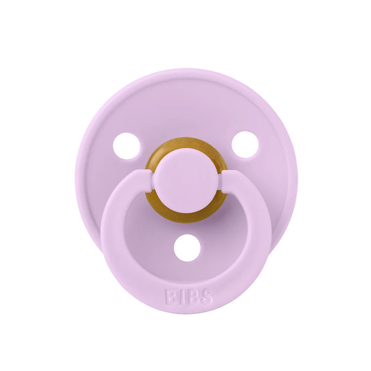 BIBS Round Single Pacifier / Size 1 (0-6 Months)