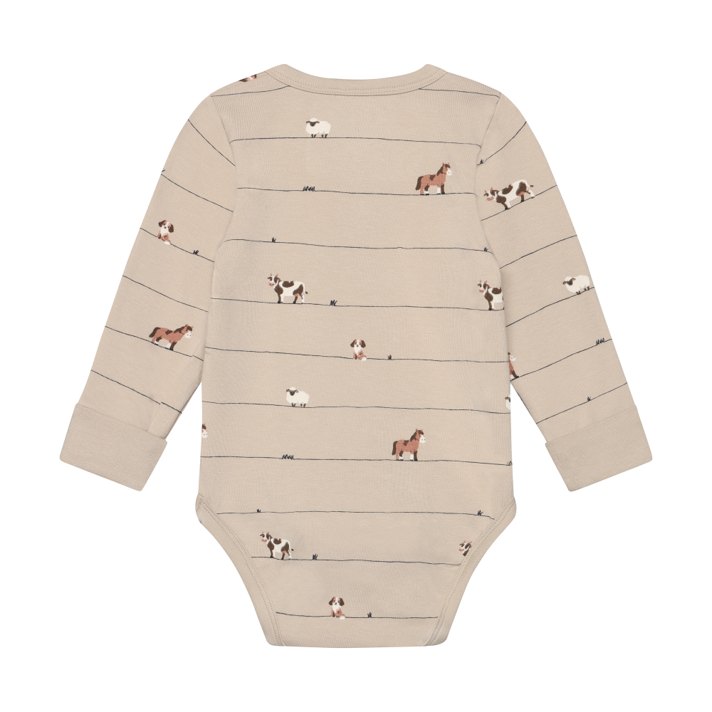 Minymo Bodysuit / Farm Animals