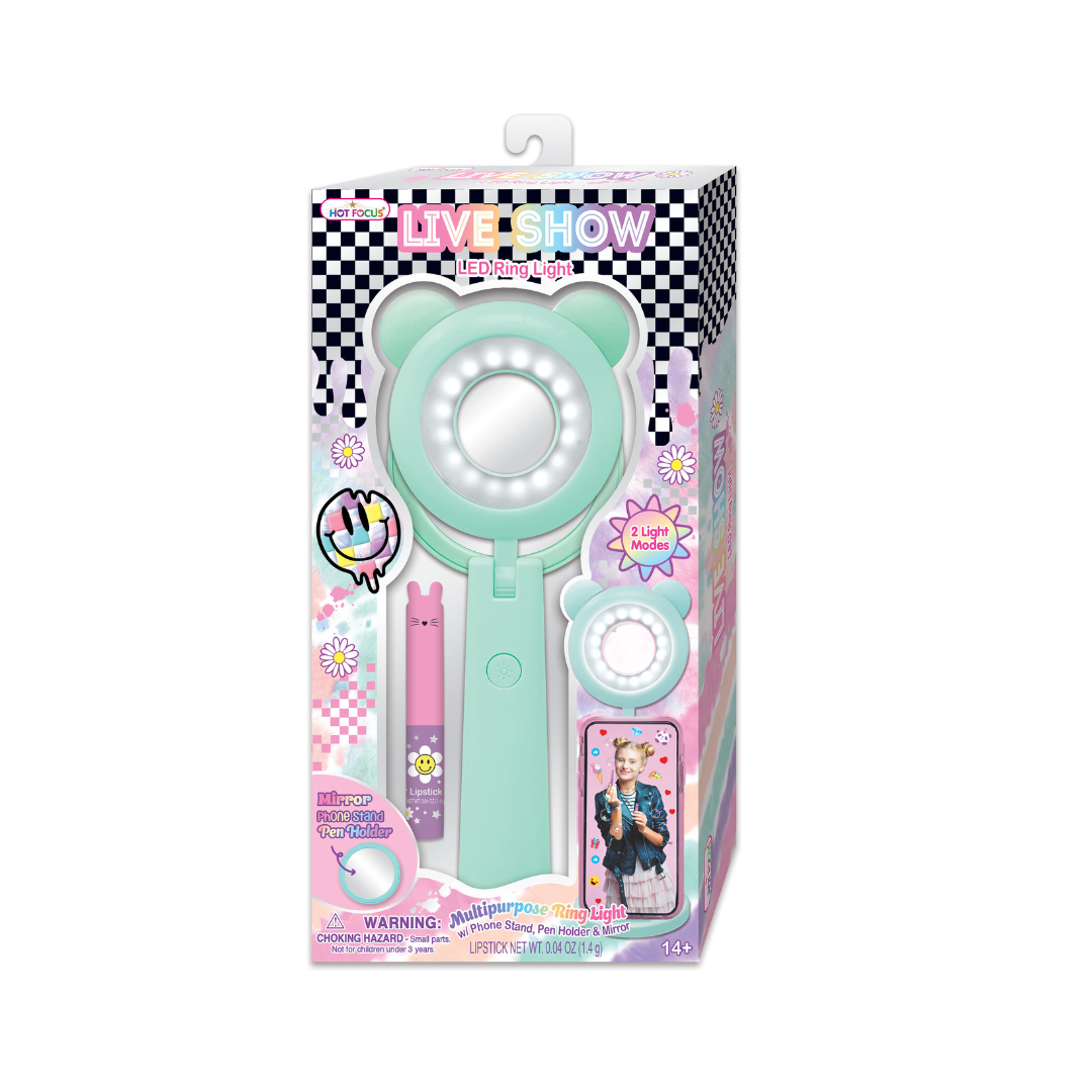 Cool Vibes Live Show LED Ring Light & Accessories Set