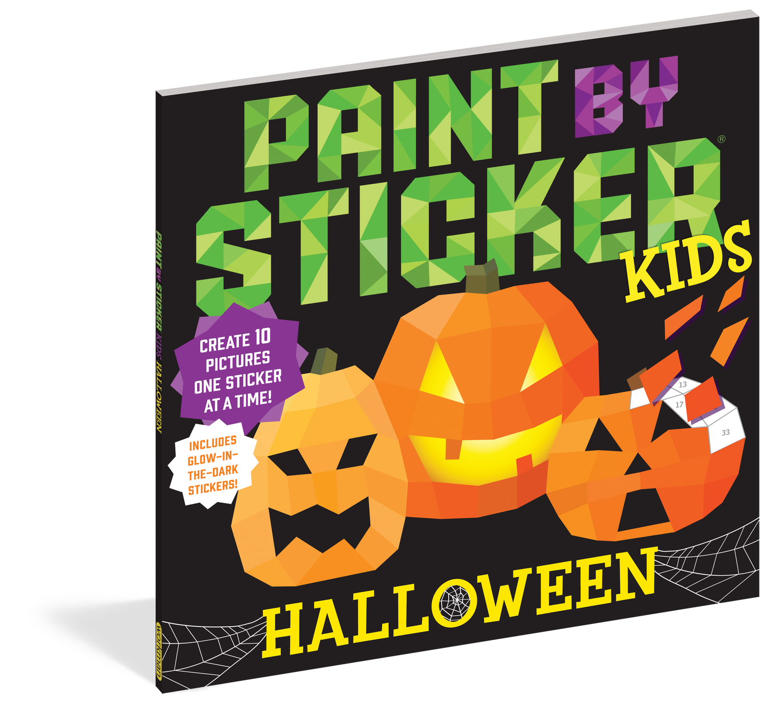 Paint By Sticker Kids: Halloween