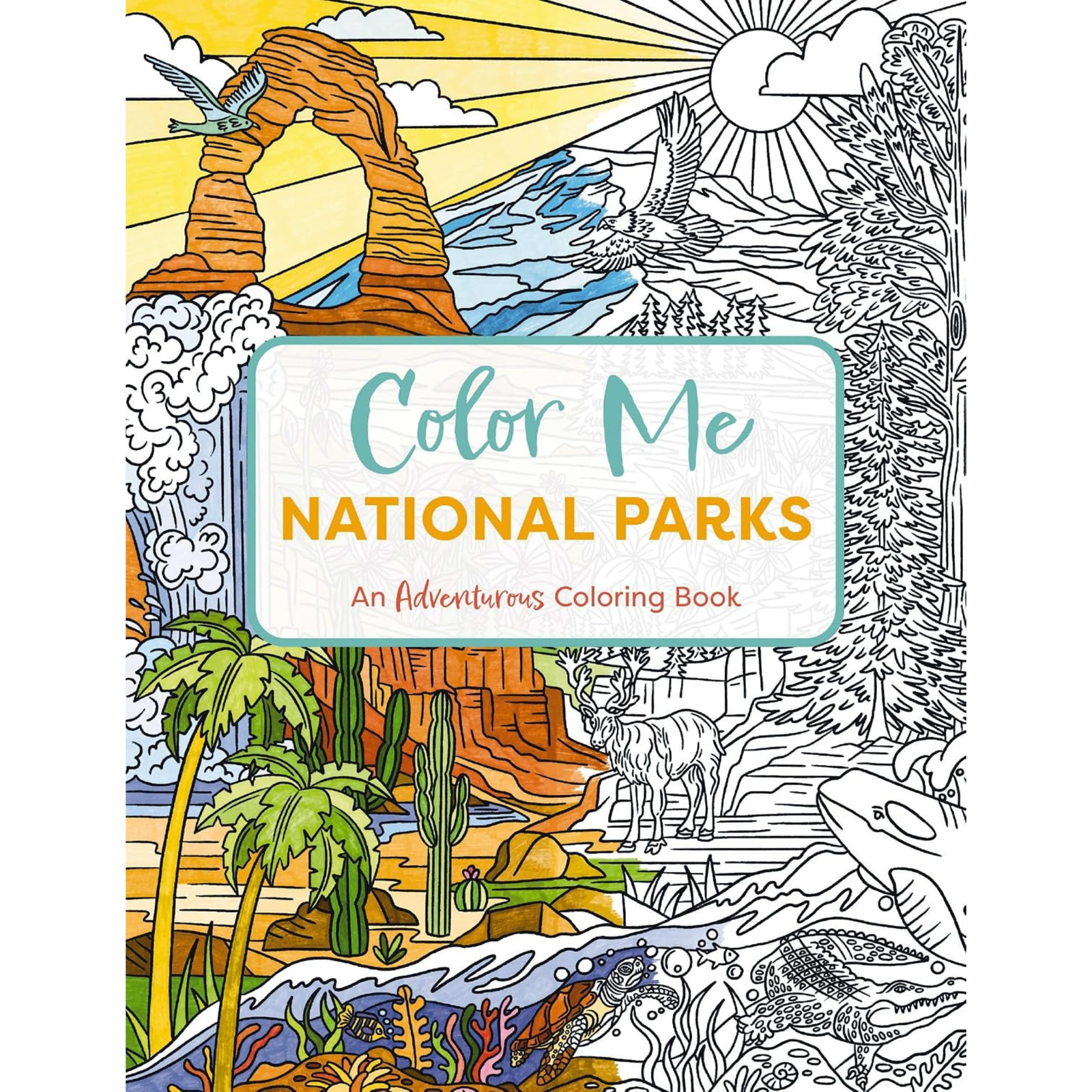 Color Me National Parks Coloring Book
