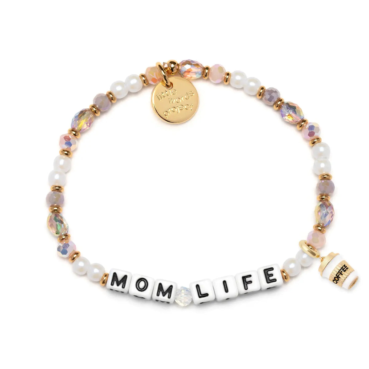 Little Words Project Mom Life Bracelet / Luminary