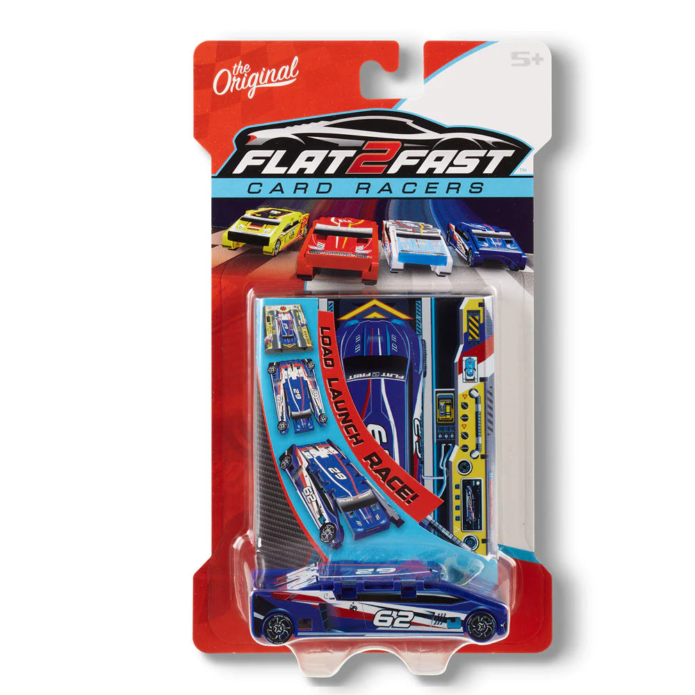 Original Flat 2 Fast Car Racer - Assorted