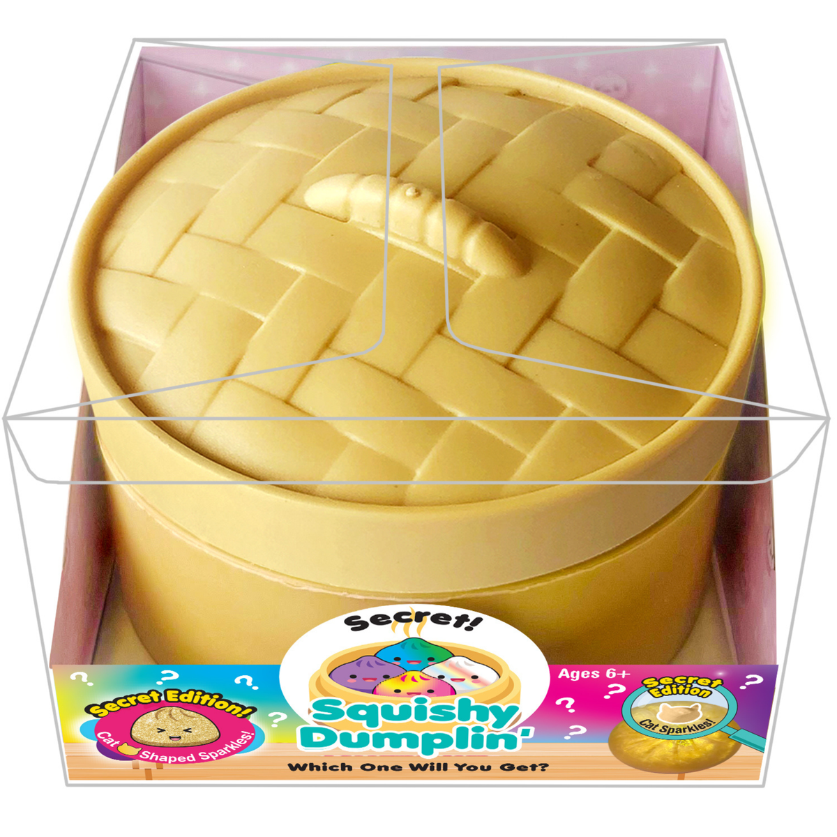 Secret Sparkle Dumplin' - Cat Shaped