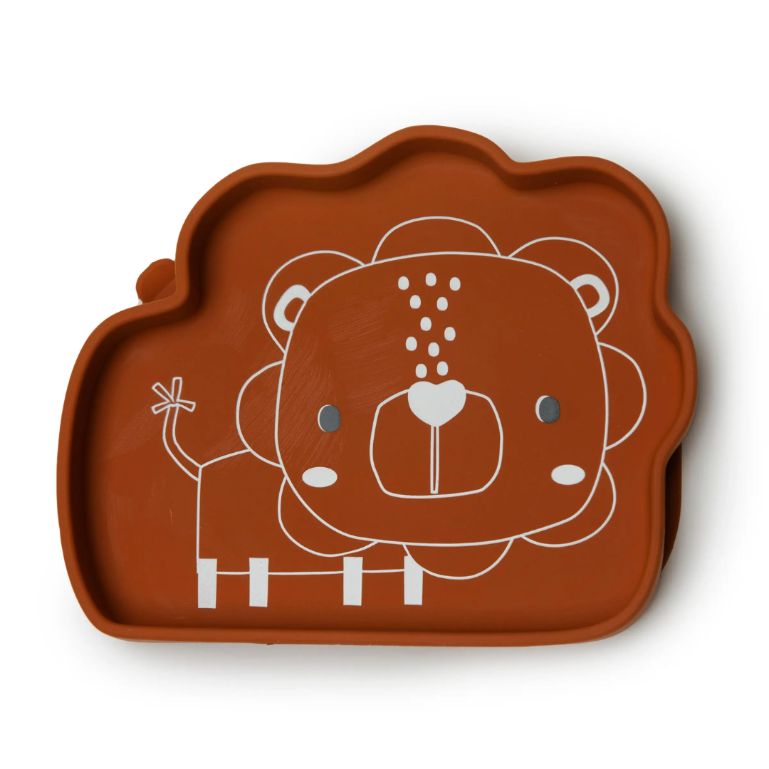 Silicone Born To Be Wild Silicone Snack Plate