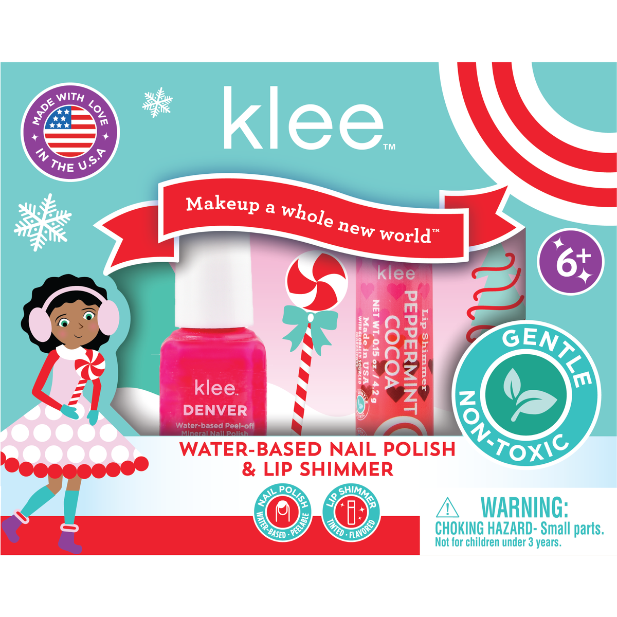 Klee Angels' Grace Holiday Nail Polish & Lip Shimmer