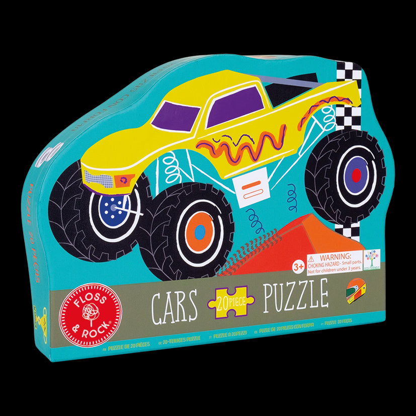 Monster Truck Shaped Jigsaw Puzzle - 20 Piece