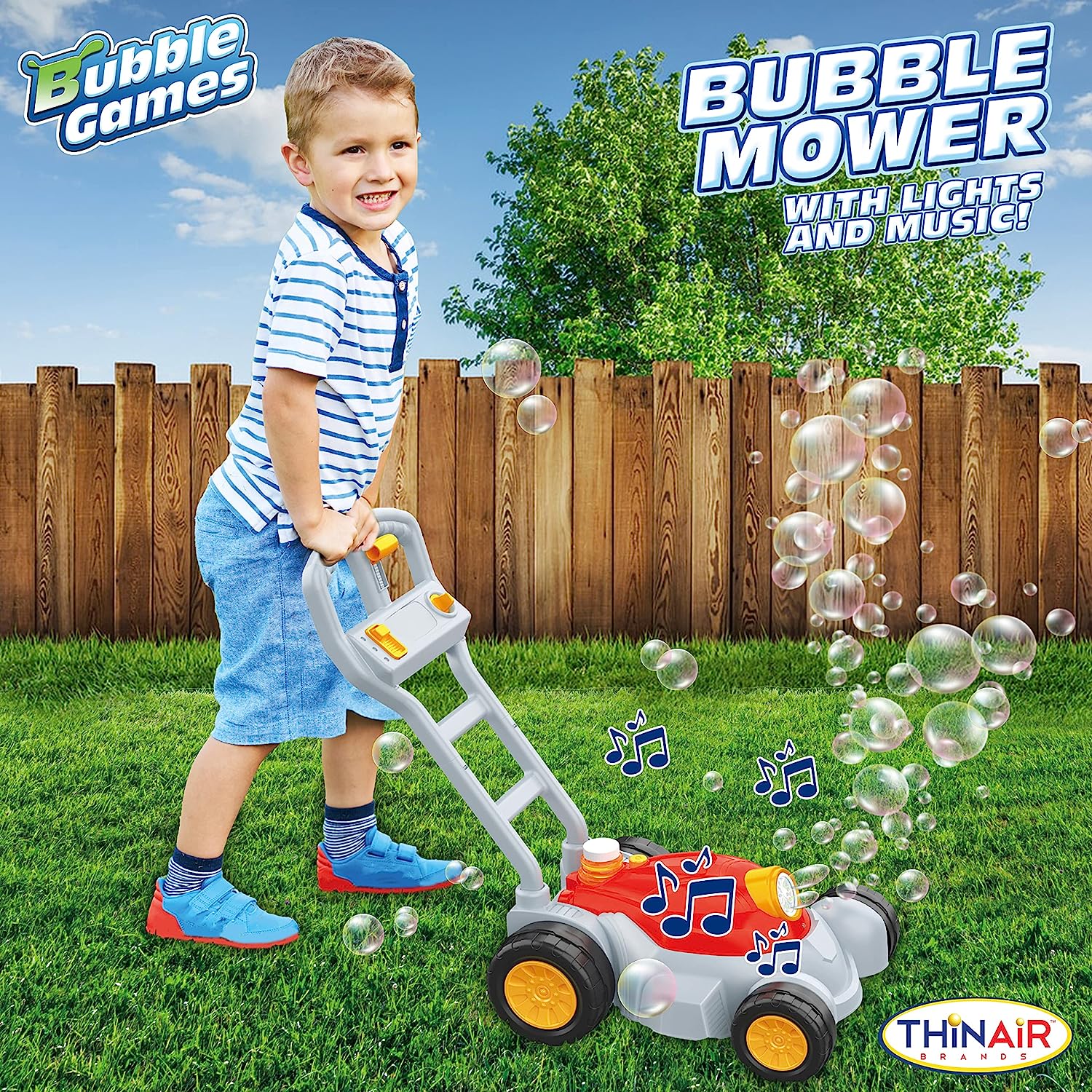 Fisher Price Bubble Mower Play Lawn Mower Children Outdoor Garden Toy