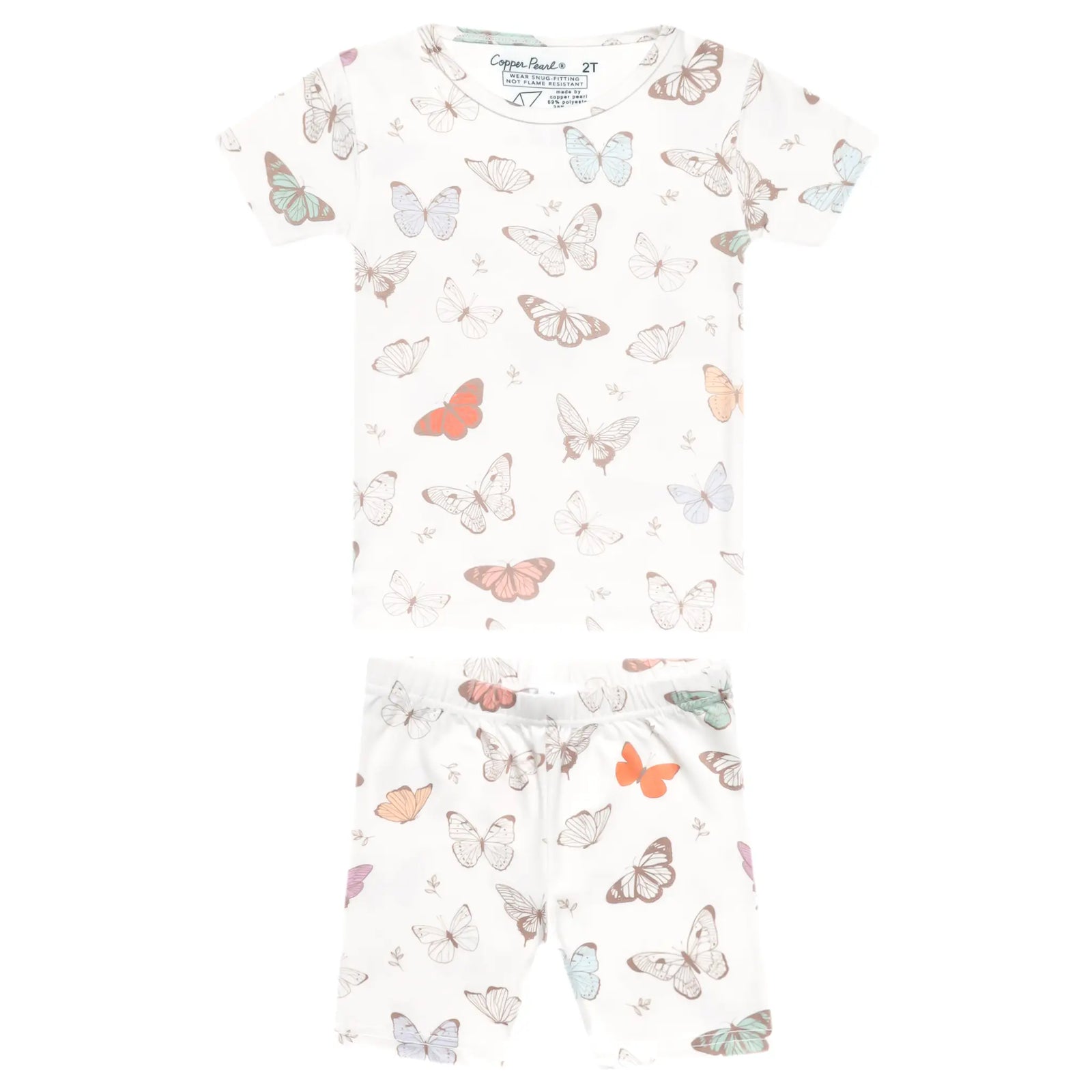 Copper Pearl Short Sleeve Pajama Set / Luna