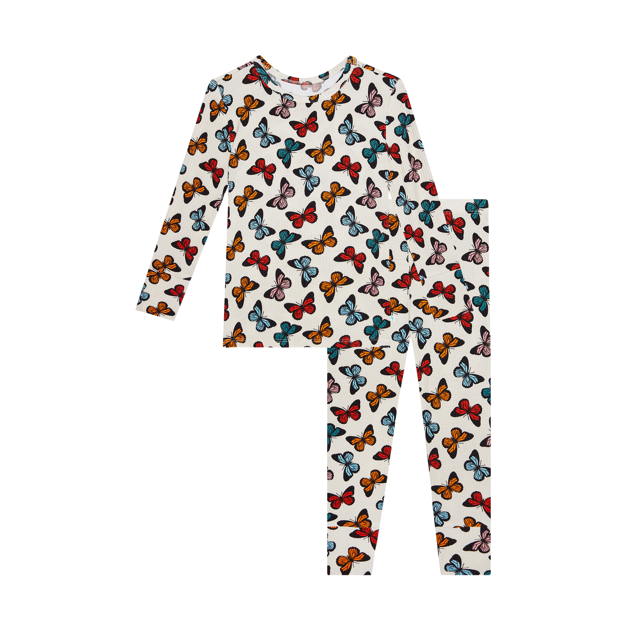 Posh Peanut Tex Children's Long Sleeve Pajamas