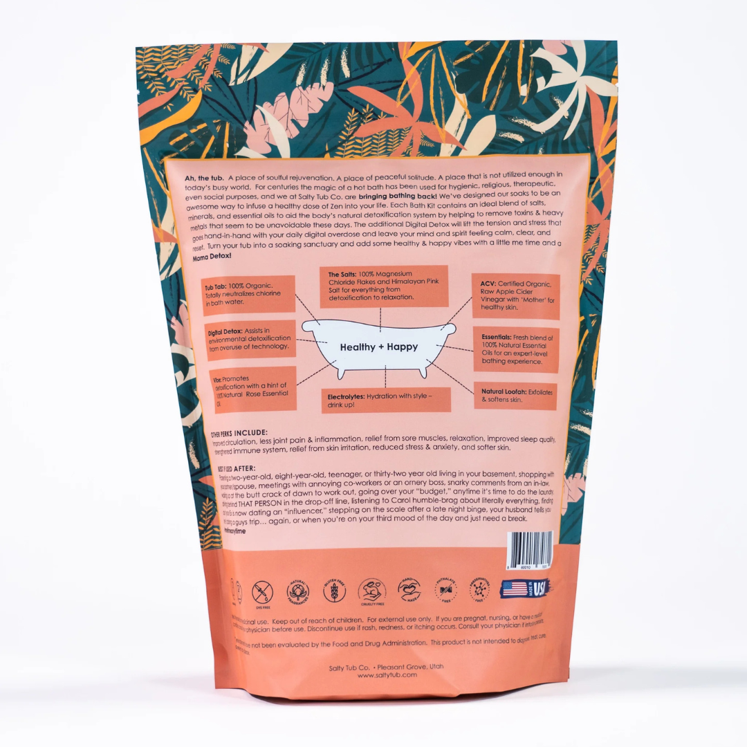 Mama Detox Mind + Body Bath Kit