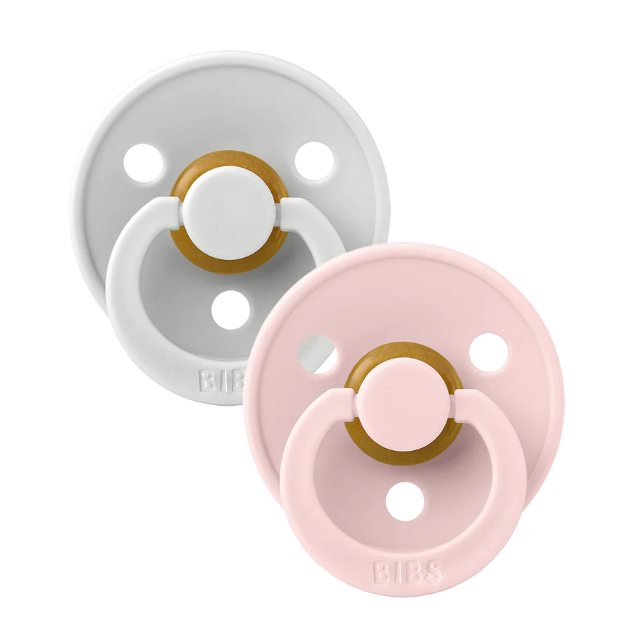 BIBS Round Pacifier 2-Pack / Size 1 (0-6 Months)
