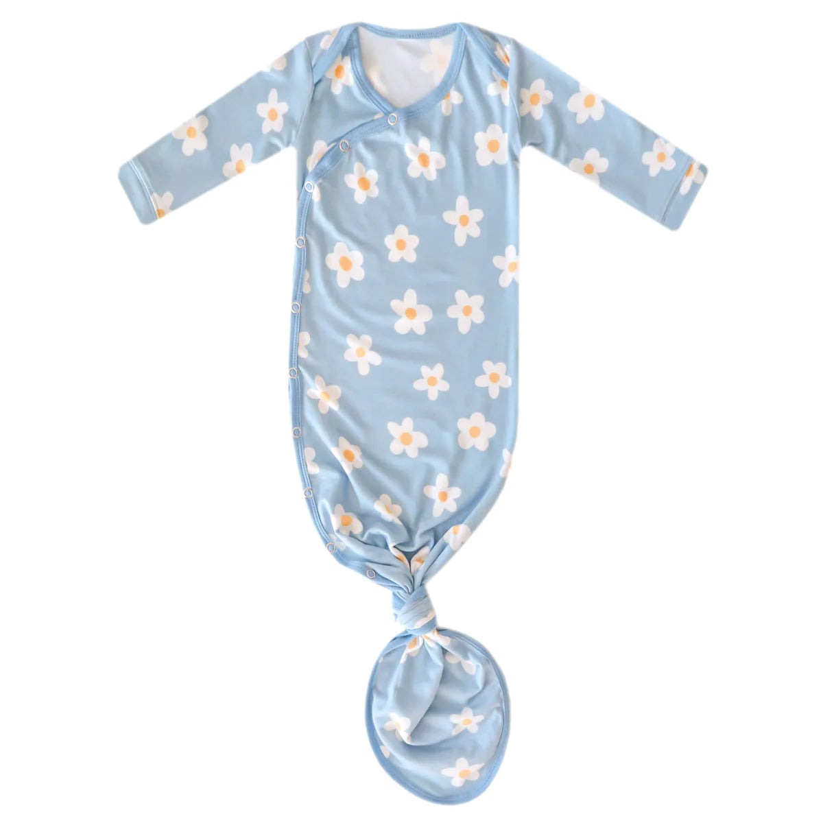 Copper Pearl Newborn Knotted Gown / Della