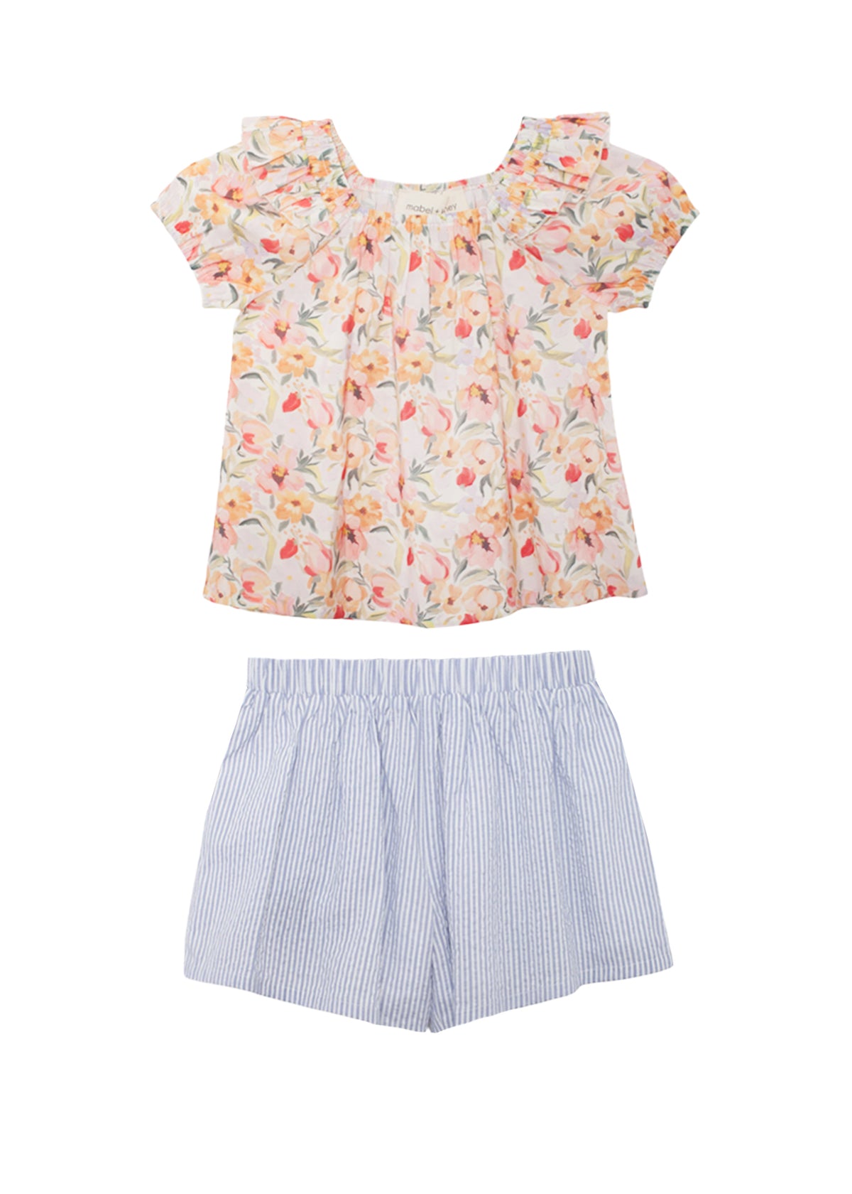 Mabel + Honey Bloom Florals Set / Pink