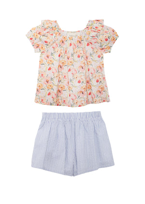 Mabel + Honey Bloom Florals Set / Pink
