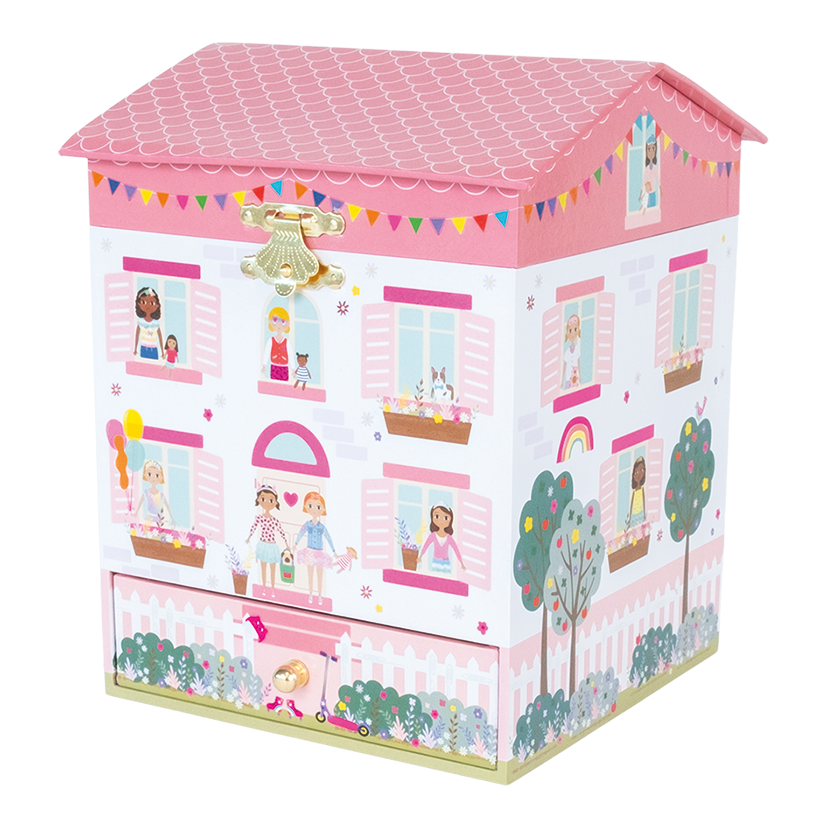 Doll House Musical Jewelry Box