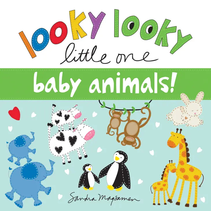 Looky Looky Little One Baby Animals Board Book